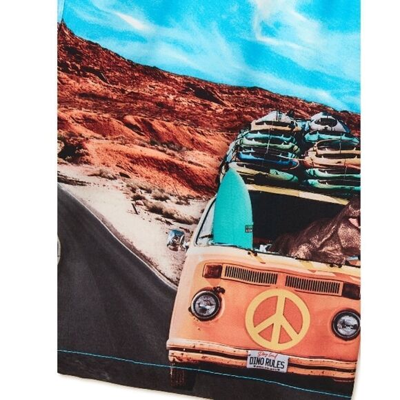 Boys’ Quick Dry Swim Trunks Shorts Beach Pool, UPF 50+ - Picture 3 of 4